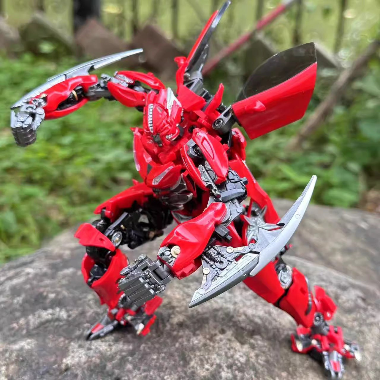Premium Edition Transformable Toy EC-01 Dino (K-version UT) - Ferrari Movie 3 Autobot Die-cast Collectible