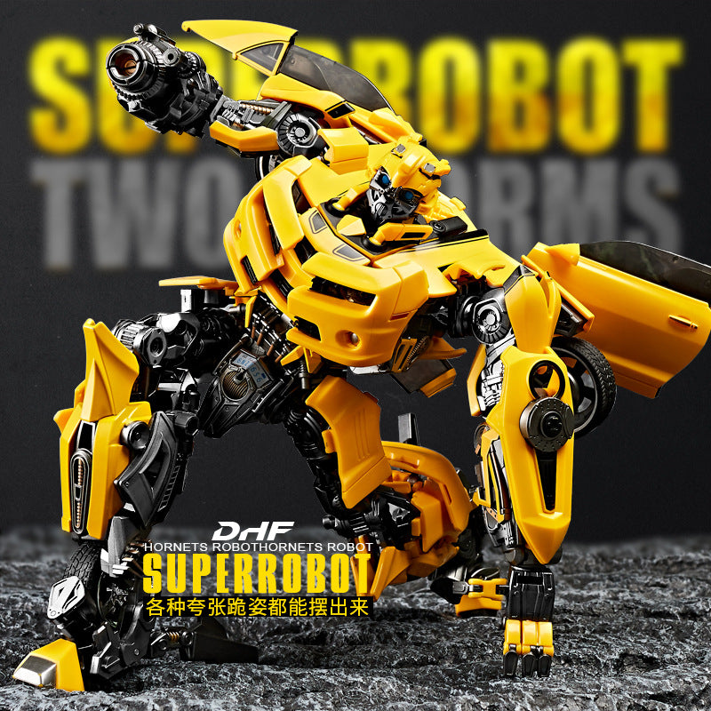 8888A Transformable Toy Robot - Enlarged Alloy Edition MPM03 Bumblebee Movie Car Model Action Figure