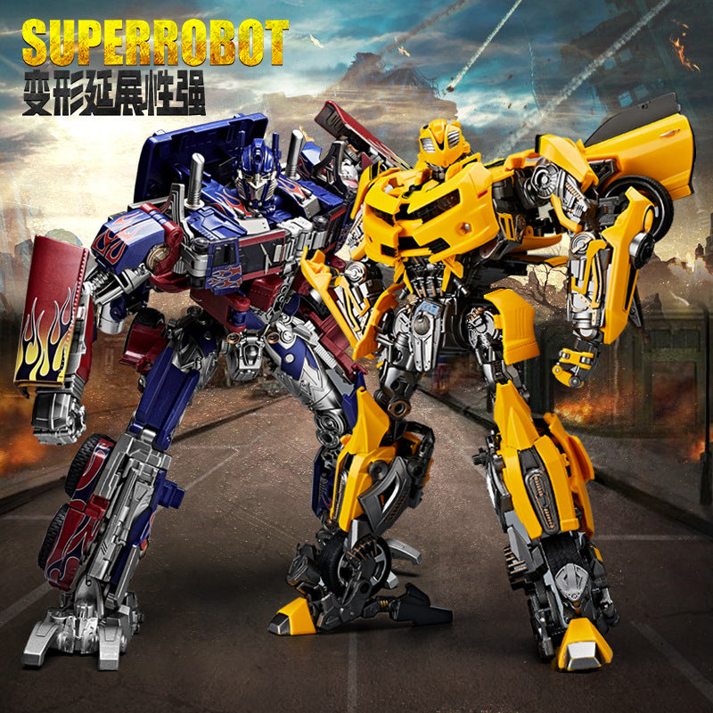 8888A Transformable Toy Robot - Enlarged Alloy Edition MPM03 Bumblebee Movie Car Model Action Figure
