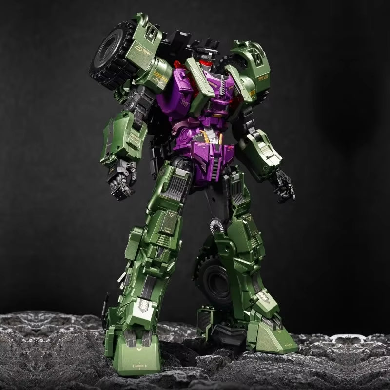 Children's Toy DST02-001 Forklift Warrior Combination Transformation Toy Robot Engineering Vehicle