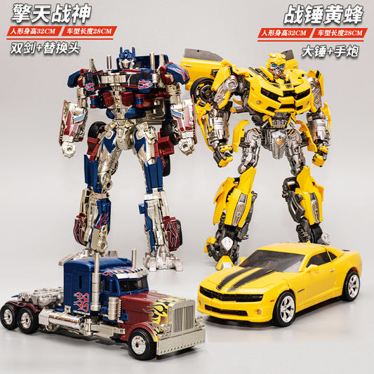 「MegaStrike Series」- Ultimate Transformable Robot Duo （Battle Hammer Bumblebee & Alloy Optimus Prime）