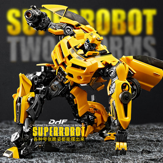 8888A Transformable Toy Robot - Enlarged Alloy Edition MPM03 Bumblebee Movie Car Model Action Figure
