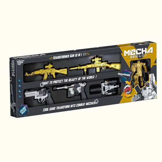 Hitatol Transforming Gun Robot - Mini Sniper rifle / Rifle / Pistol Desert Eagle Model