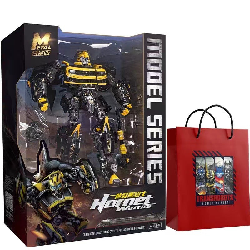 8888A Transformable Toy Robot - Enlarged Alloy Edition MPM03 Bumblebee Movie Car Model Action Figure