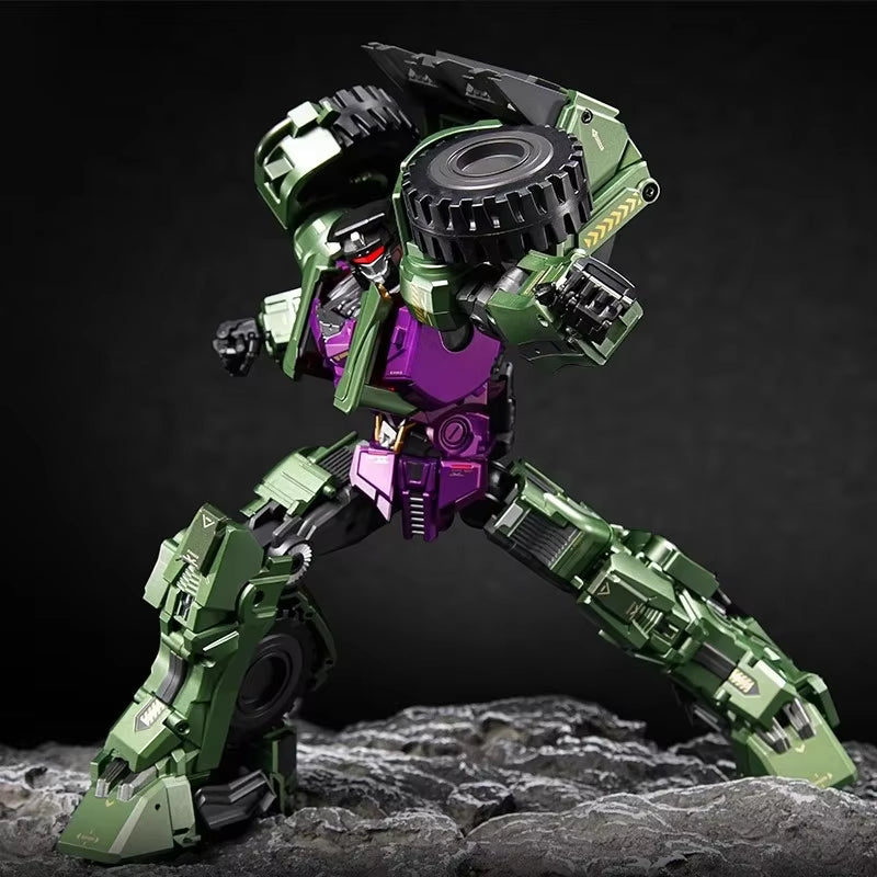 Children's Toy DST02-001 Forklift Warrior Combination Transformation Toy Robot Engineering Vehicle