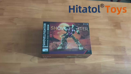 Children's Toy DST02-001 Forklift Warrior Combination Transformation Toy Robot Engineering Vehicle