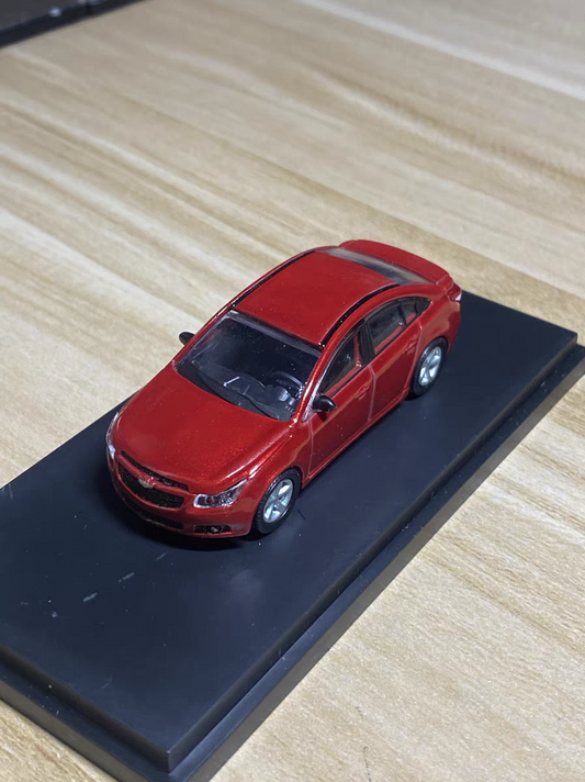 Chevrolet Cruze 2011 Red 1:64, Customizable Color Model Car