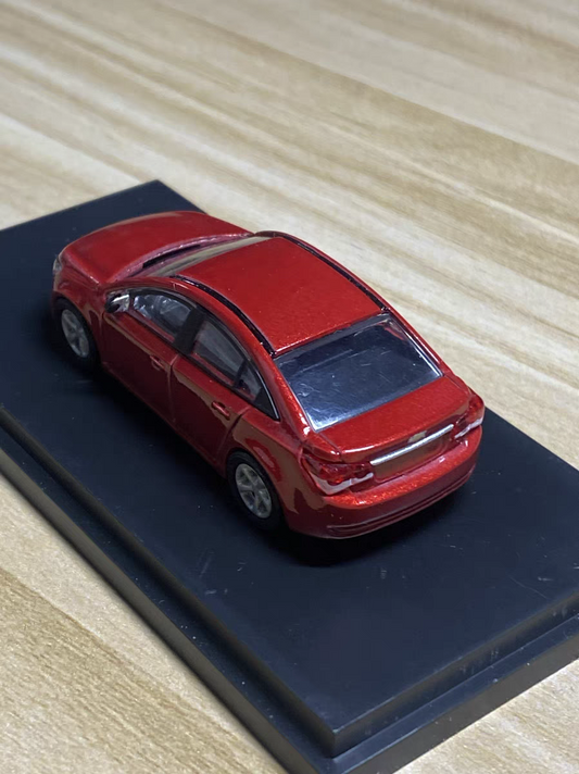 Chevrolet Cruze 2011 Red 1:64, Customizable Color Model Car
