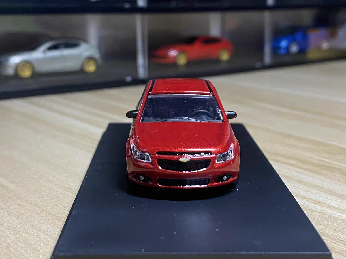Chevrolet Cruze 2011 Red 1:64, Customizable Color Model Car